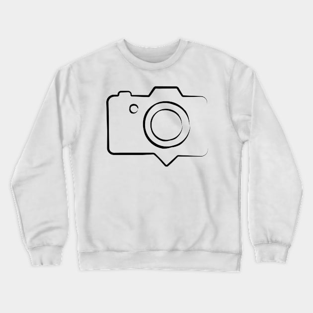 camera Crewneck Sweatshirt by FromBerlinGift